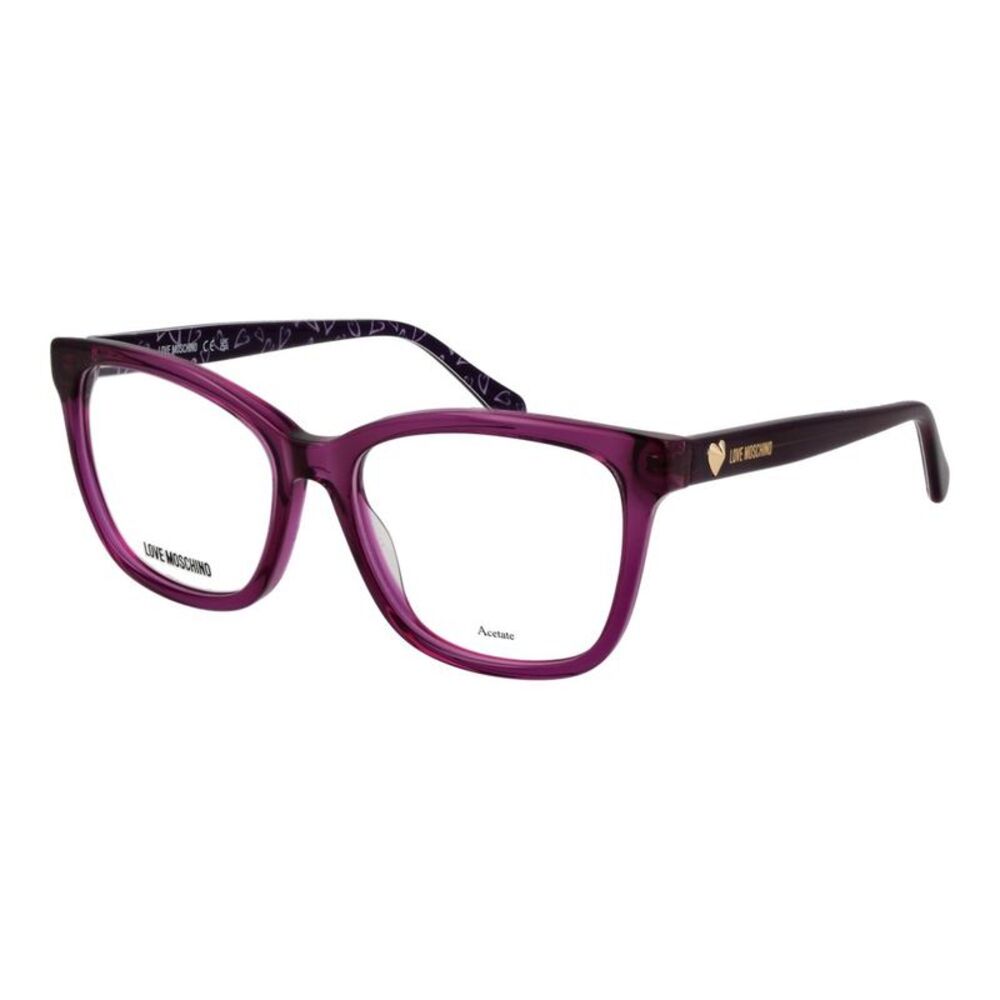 Love Moschino Purple Acetate Glasses Women's (Frames)